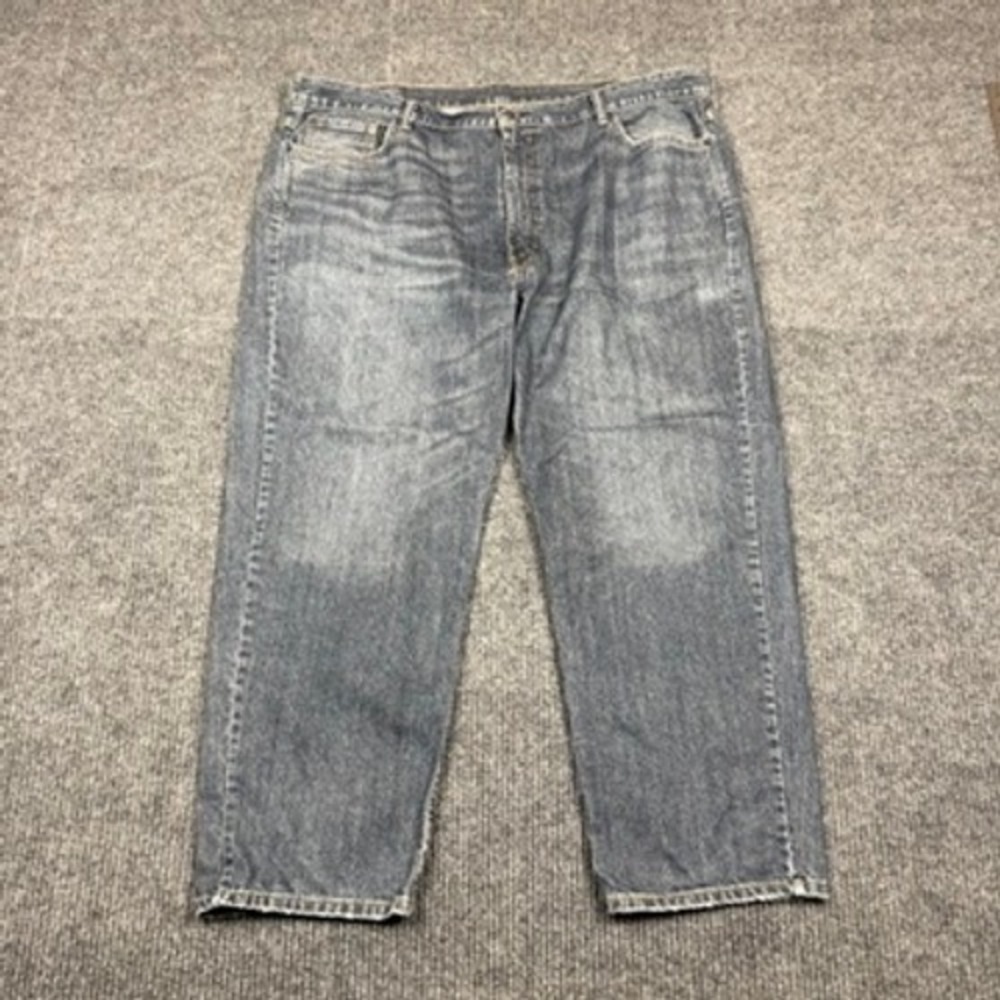 Levis 550 Relaxed Fit Tapered Leg Blue Denim Jeans Mens W46 L29 01550-2765